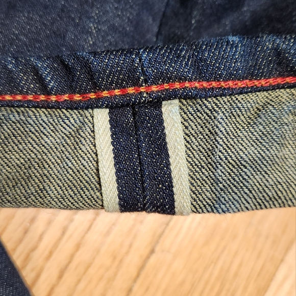 Raleigh Denim Jones cone oak slim straight jeans - Picture 5 of 6